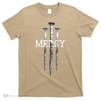 3 Nails Mercy Jesus S Christian T-Shirt thumb 0