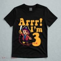 3rd Pirate Birthday Party Arrr IM 3 Three Years Old T-Shirt thumb 5