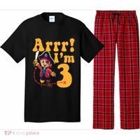 3rd Pirate Birthday Party Arrr IM 3 Three Years Old Pajama Set thumb 0