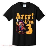 3rd Pirate Birthday Party Arrr IM 3 Three Years Old Kids T-Shirt thumb 0