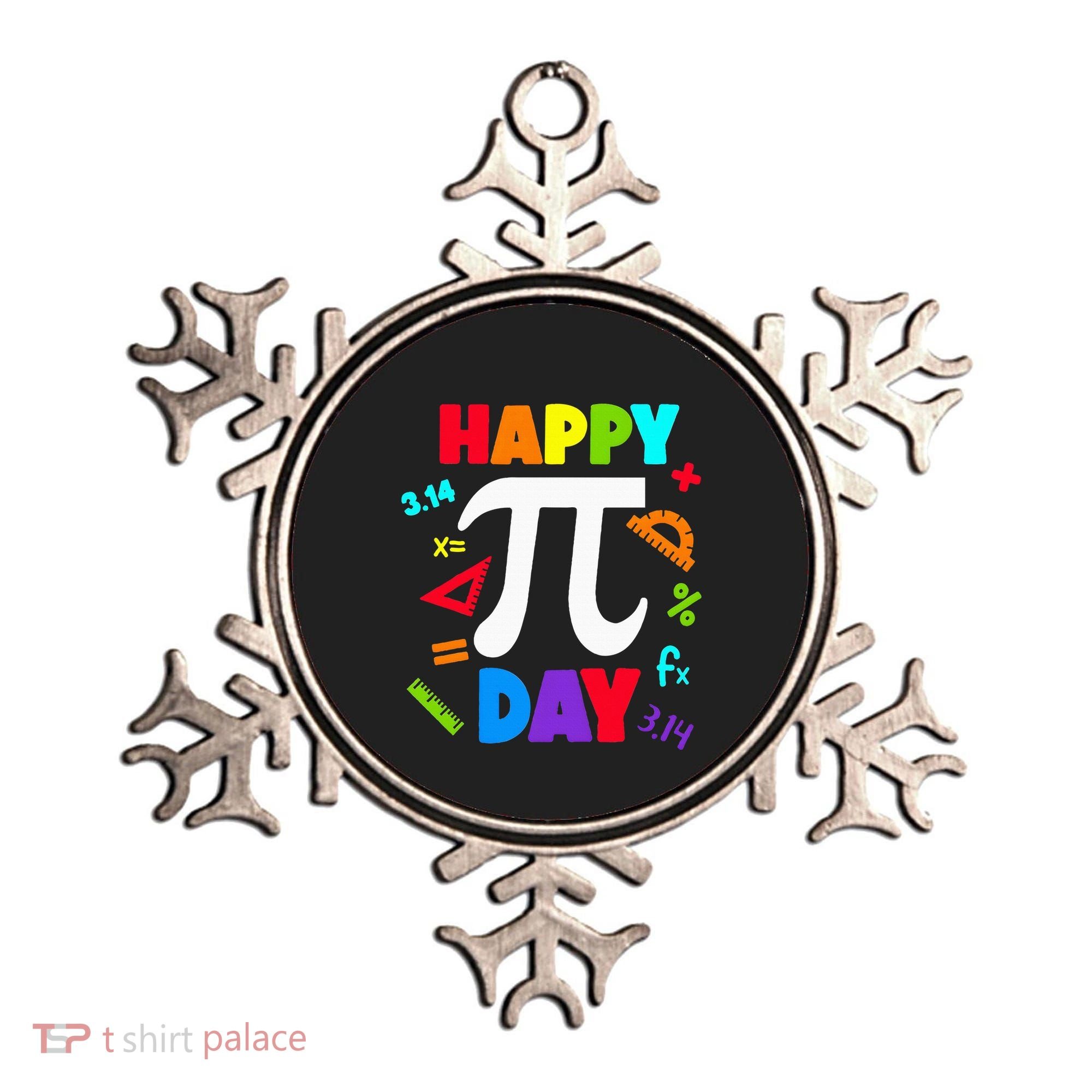 3.14 PI Day Pie Day Pi Symbol For Math Lovers Ornament