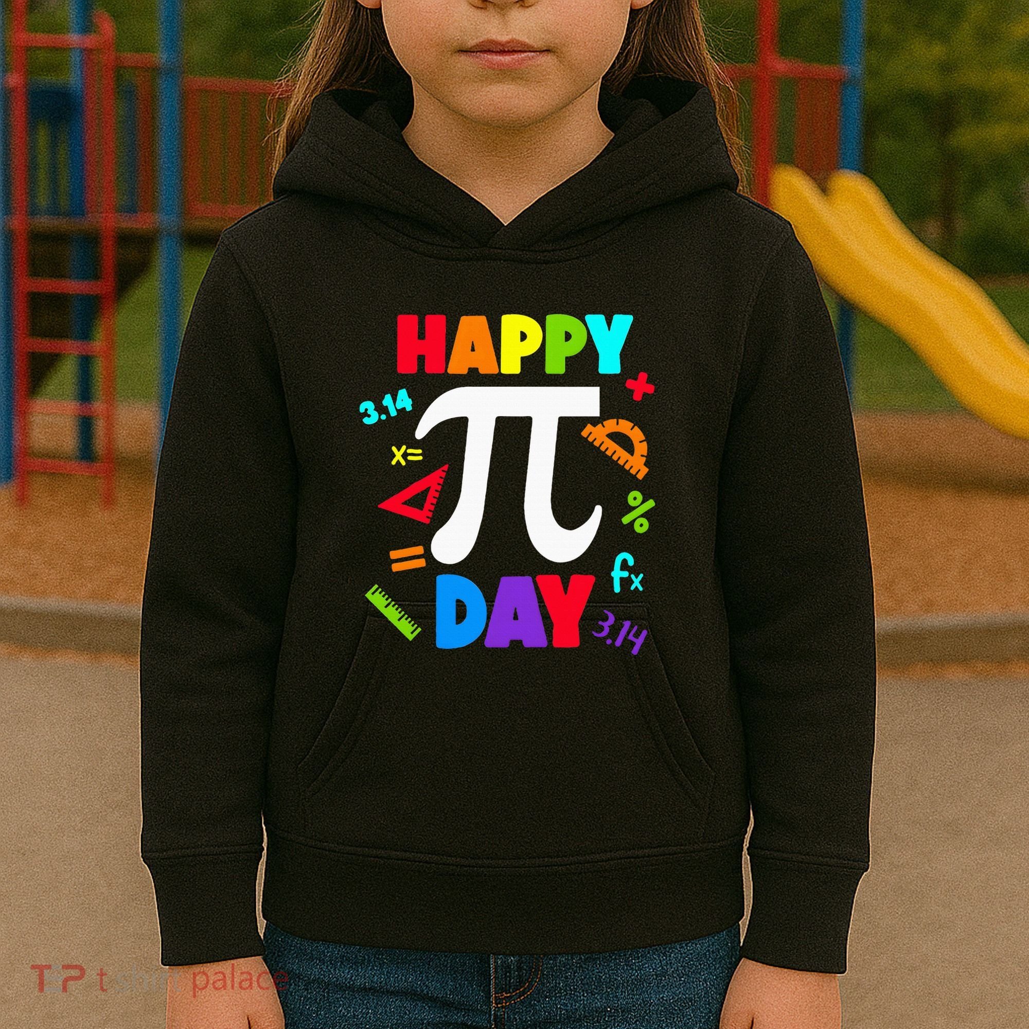 3.14 PI Day Pie Day Pi Symbol For Math Lovers Kids Hoodie
