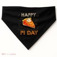 3.14 Pi Day Pie Day Pi Symbol For Math Lovers And Women USA-Made Doggie Bandana thumb 0