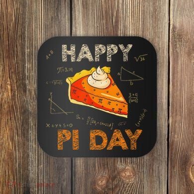 3.14 Pi Day Pie Day Pi Symbol For Math Lovers And Women Coaster