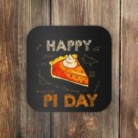 3.14 Pi Day Pie Day Pi Symbol For Math Lovers And Women Coaster thumb 0