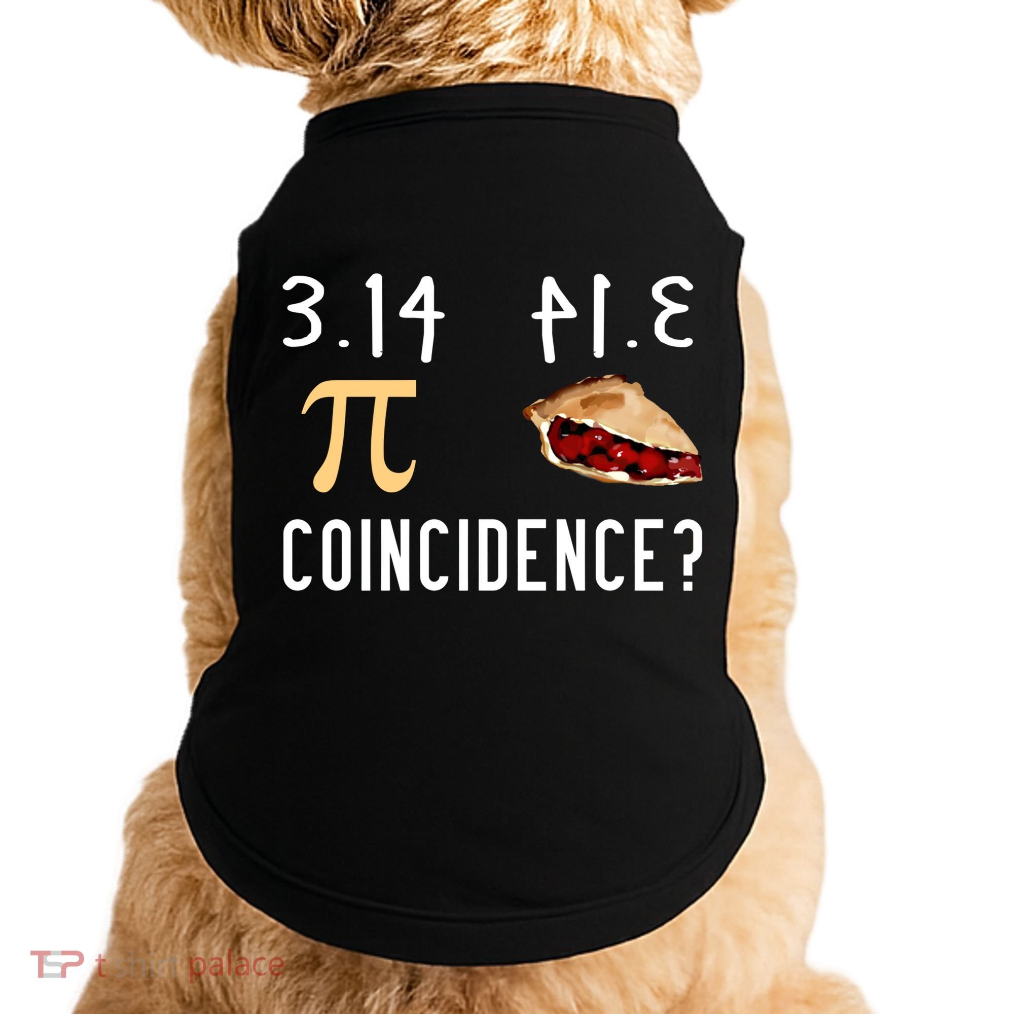 314 Pie Funny Pi Day Gift Doggie Tank