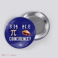 314 Pie Funny Pi Day Gift Button thumb 0