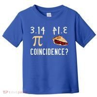 314 Pie Funny Pi Day Gift Toddler T-Shirt thumb 0