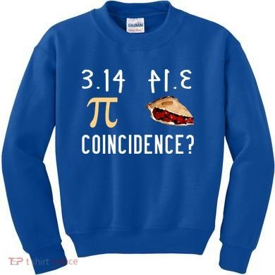 314 Pie Funny Pi Day Gift Kids Sweatshirt