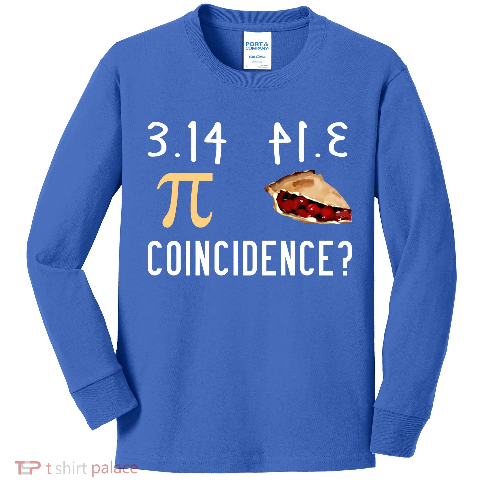 314 Pie Funny Pi Day Gift Kids Long Sleeve Shirt