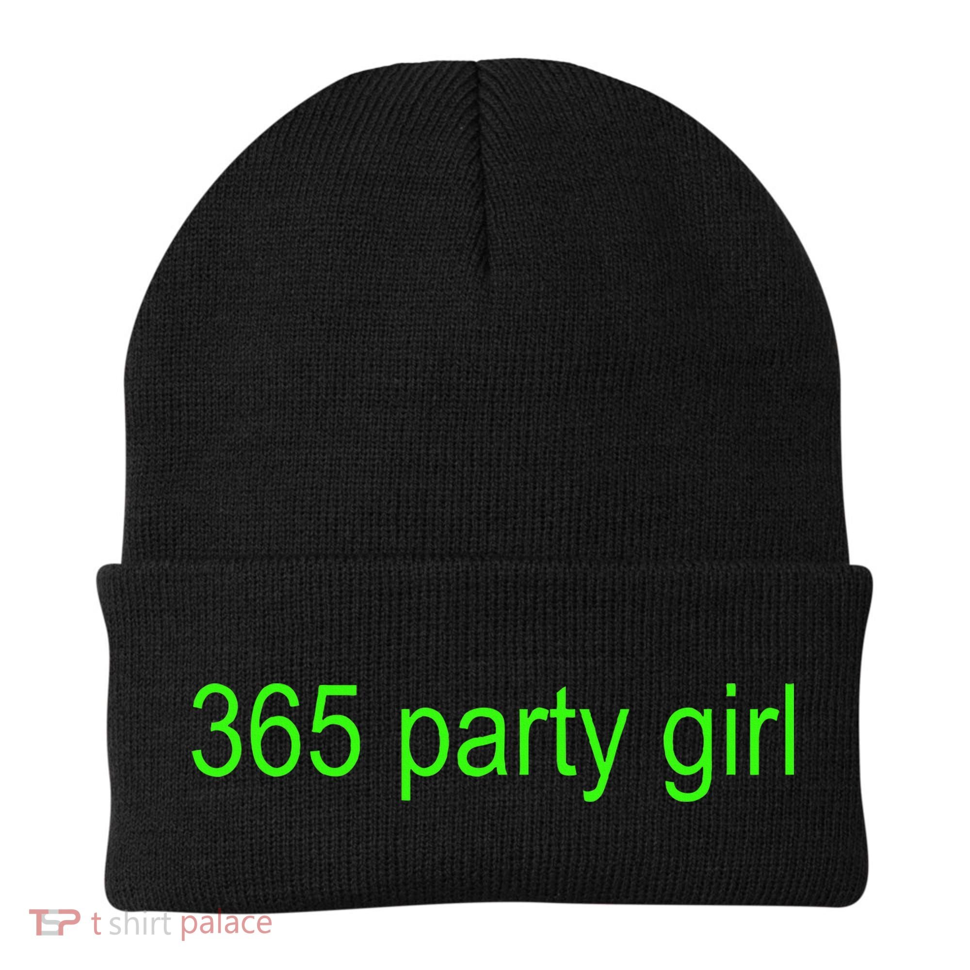 365 Party Girl Brat Beanie