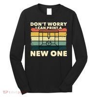 3D Printing Gift Printer Geek Journalist Typographer Long Sleeve Shirt thumb 0