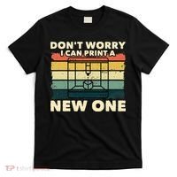 3D Printing Gift Printer Geek Journalist Typographer T-Shirt thumb 0