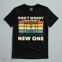 3D Printing Gift Printer Geek Journalist Typographer T-Shirt thumb 5