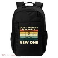 3D Printing Gift Printer Geek Journalist Typographer Backpack thumb 0