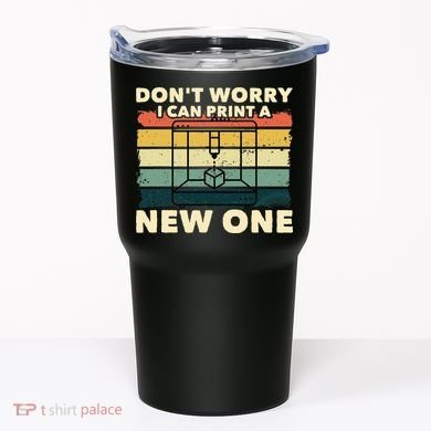 3D Printing Gift Printer Geek Journalist Typographer Tumbler