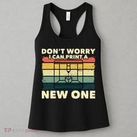 3D Printing Gift Printer Geek Journalist Typographer Women's Tank Top thumb 3
