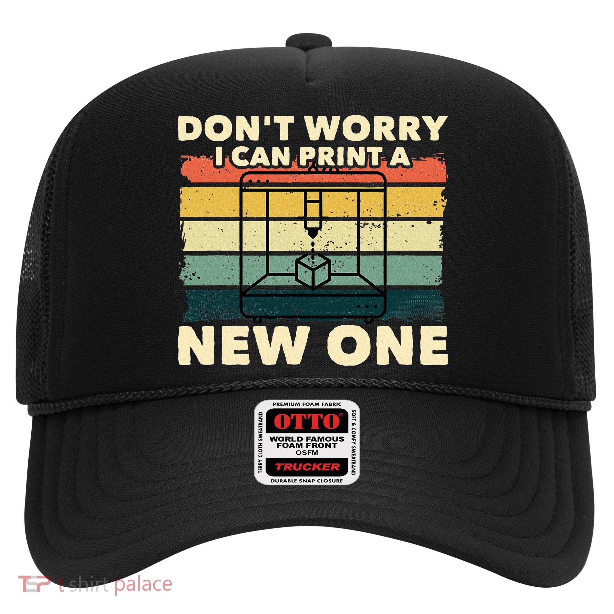 3D Printing Gift Printer Geek Journalist Typographer Hat