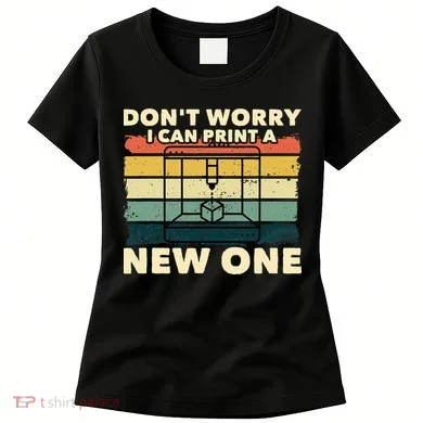 3D Printing Gift Printer Geek Journalist Typographer Women's T-Shirt