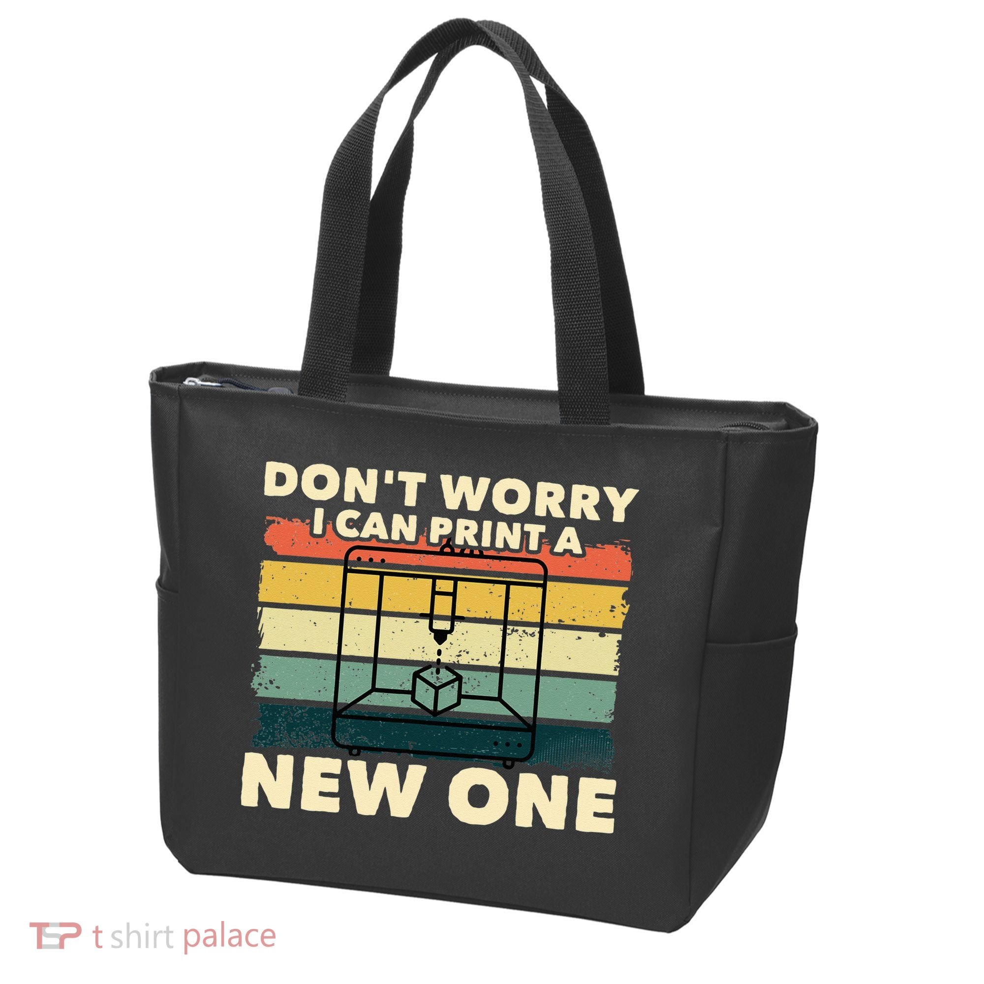 3D Printing Gift Printer Geek Journalist Typographer Tote Bag