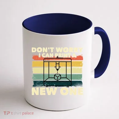 3D Printing Gift Printer Geek Journalist Typographer Coffee Mug back