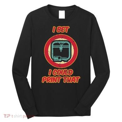 3d Printing Icon G28 Cnc Maker 3d Scan 3d Printer Long Sleeve Shirt