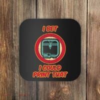 3d Printing Icon G28 Cnc Maker 3d Scan 3d Printer Coaster thumb 0