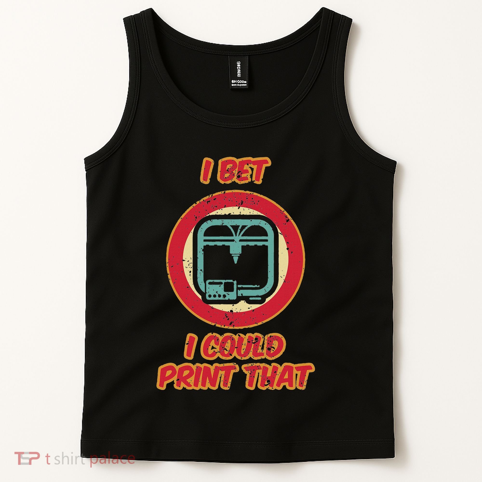 3d Printing Icon G28 Cnc Maker 3d Scan 3d Printer Tank Top