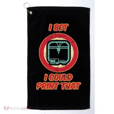 3d Printing Icon G28 Cnc Maker 3d Scan 3d Printer Golf Towel
