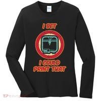 3d Printing Icon G28 Cnc Maker 3d Scan 3d Printer Women's Long Sleeve Shirt thumb 0