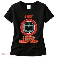 3d Printing Icon G28 Cnc Maker 3d Scan 3d Printer Women's T-Shirt thumb 0