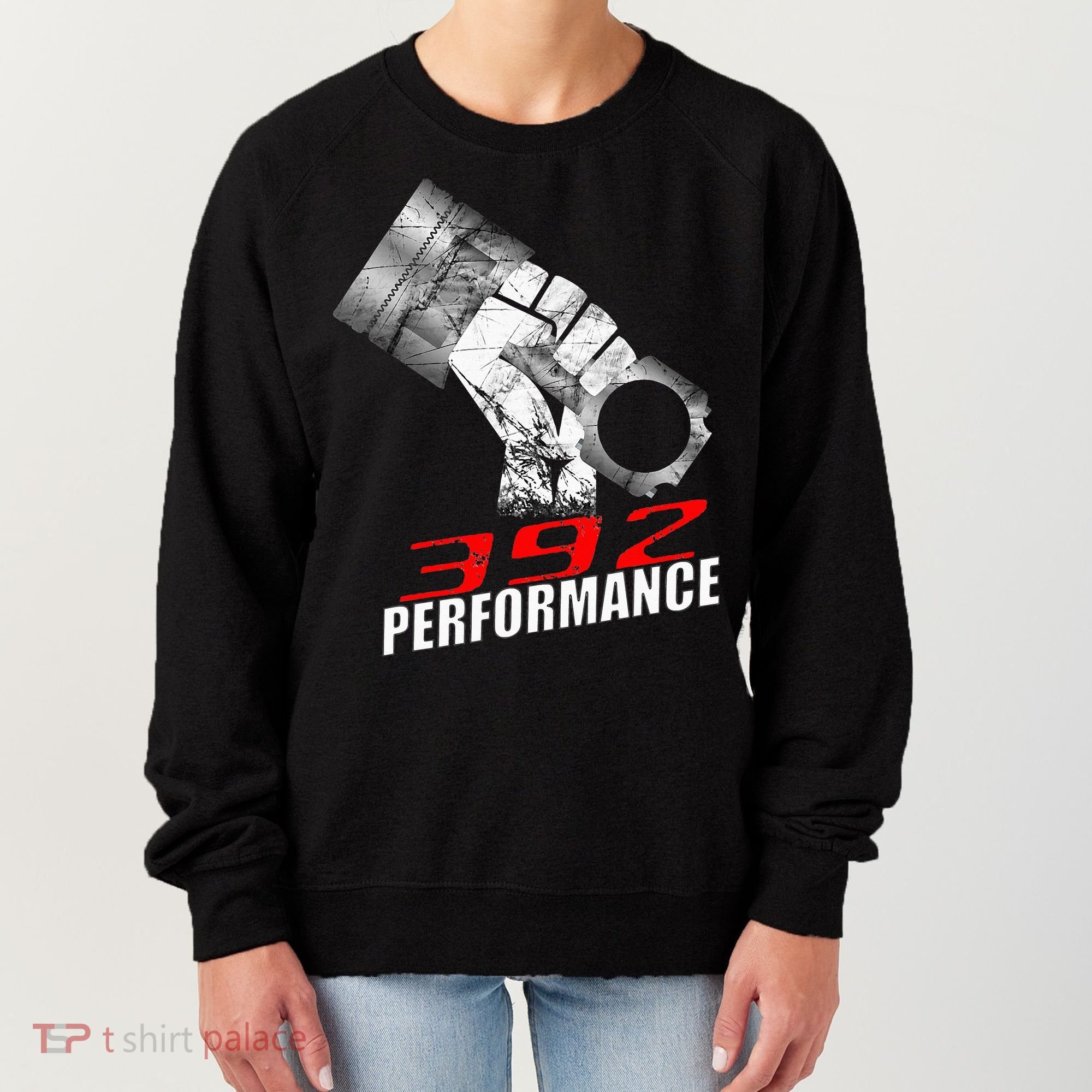 392 Performance Race Piston 6.4 Car Women's Sweatshirt