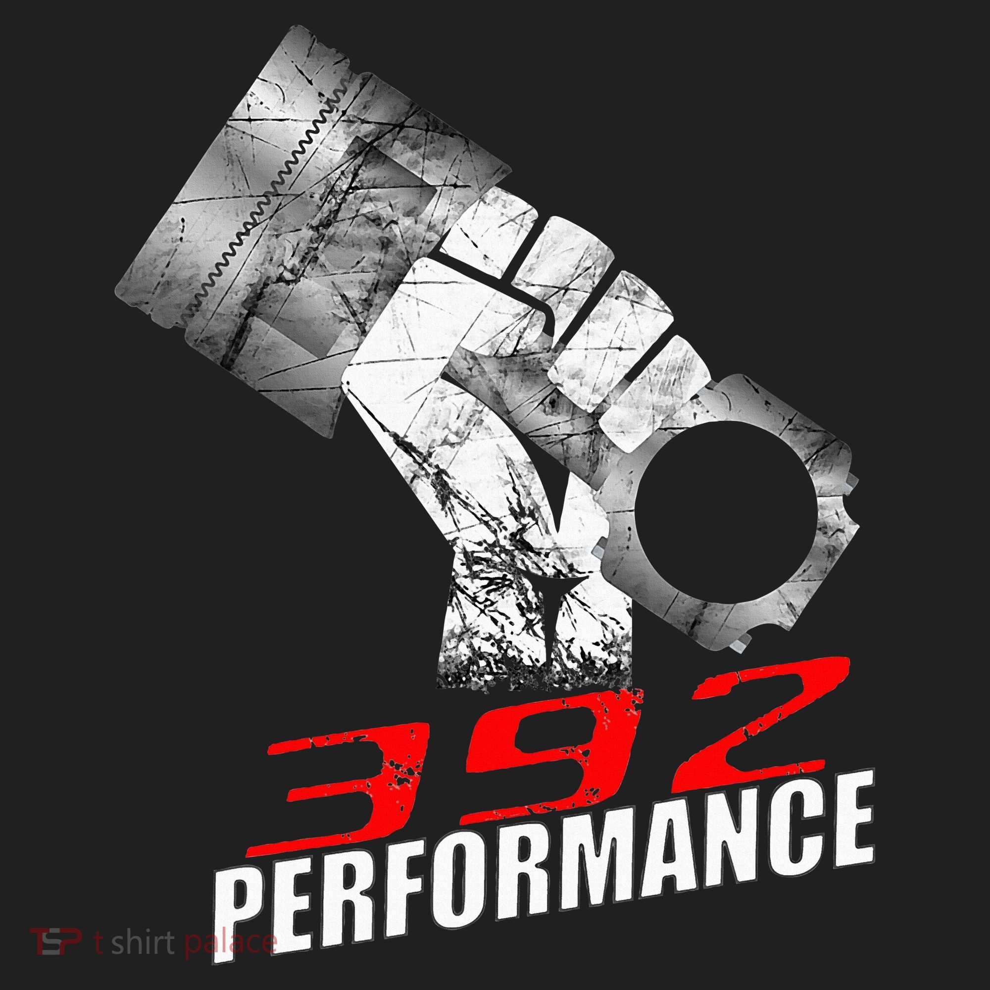 392 Performance Race Piston 6.4 Car Women's Sweatshirt