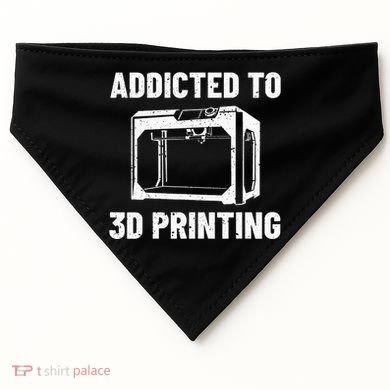 3D Printer Tee idea for Geeks 3D Printing USA-Made Doggie Bandana