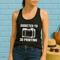 3D Printer Tee idea for Geeks 3D Printing Women's Tank Top thumb 2
