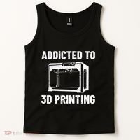 3D Printer Tee idea for Geeks 3D Printing Tank Top thumb 2