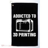 3D Printer Tee idea for Geeks 3D Printing Golf Towel thumb 0