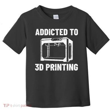 3D Printer Tee idea for Geeks 3D Printing Toddler T-Shirt