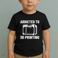 3D Printer Tee idea for Geeks 3D Printing Toddler T-Shirt thumb 2