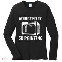 3D Printer Tee idea for Geeks 3D Printing Women's Long Sleeve Shirt thumb 0