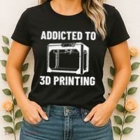 3D Printer Tee idea for Geeks 3D Printing Women's T-Shirt thumb 2