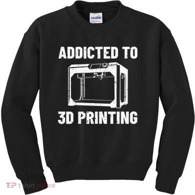 3D Printer Tee idea for Geeks 3D Printing Kids Sweatshirt