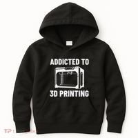 3D Printer Tee idea for Geeks 3D Printing Kids Hoodie thumb 0