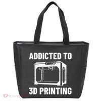 3D Printer Tee idea for Geeks 3D Printing Tote Bag thumb 0