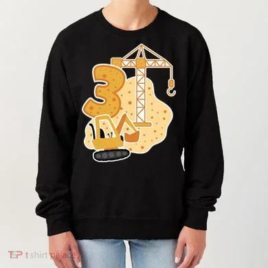 3rd Birthday Construction Women's Sweatshirt
