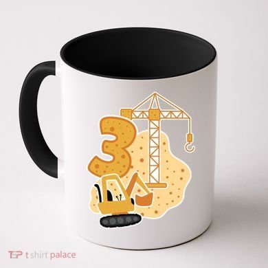 3rd Birthday Construction Coffee Mug