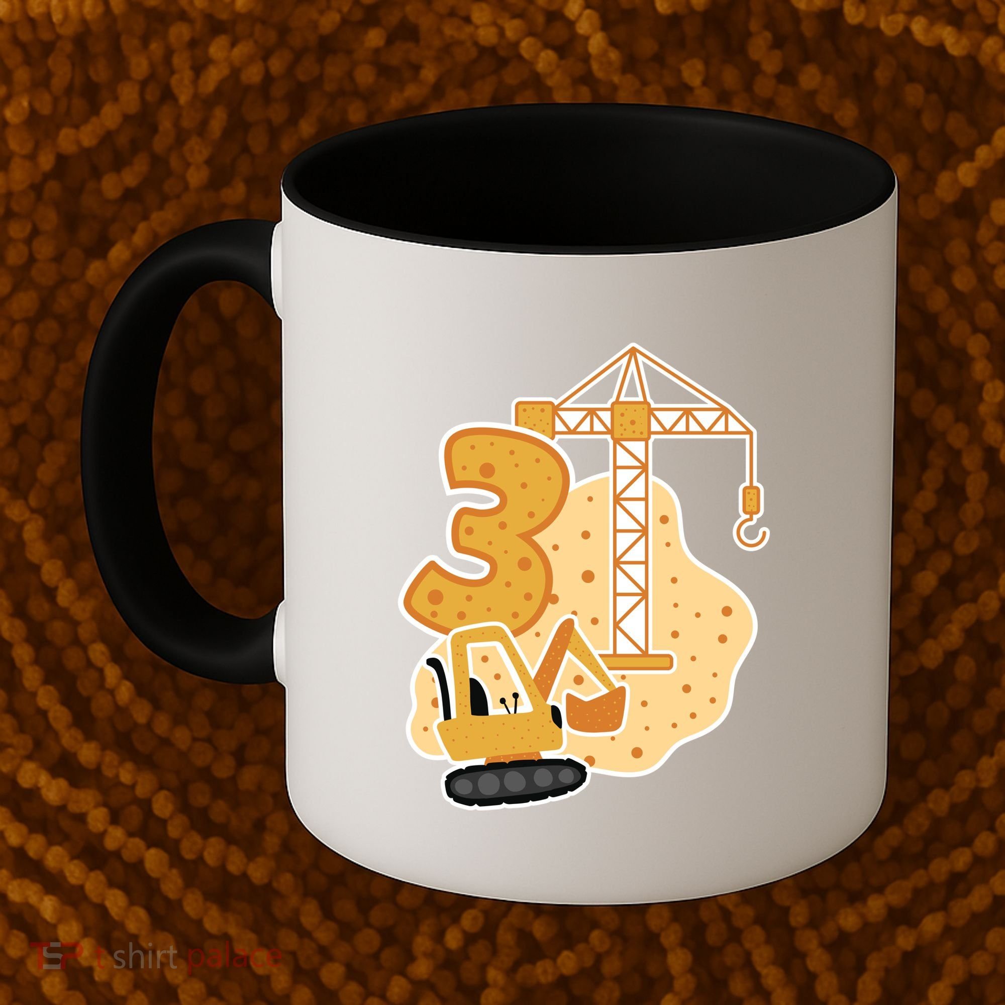 3rd Birthday Construction Coffee Mug