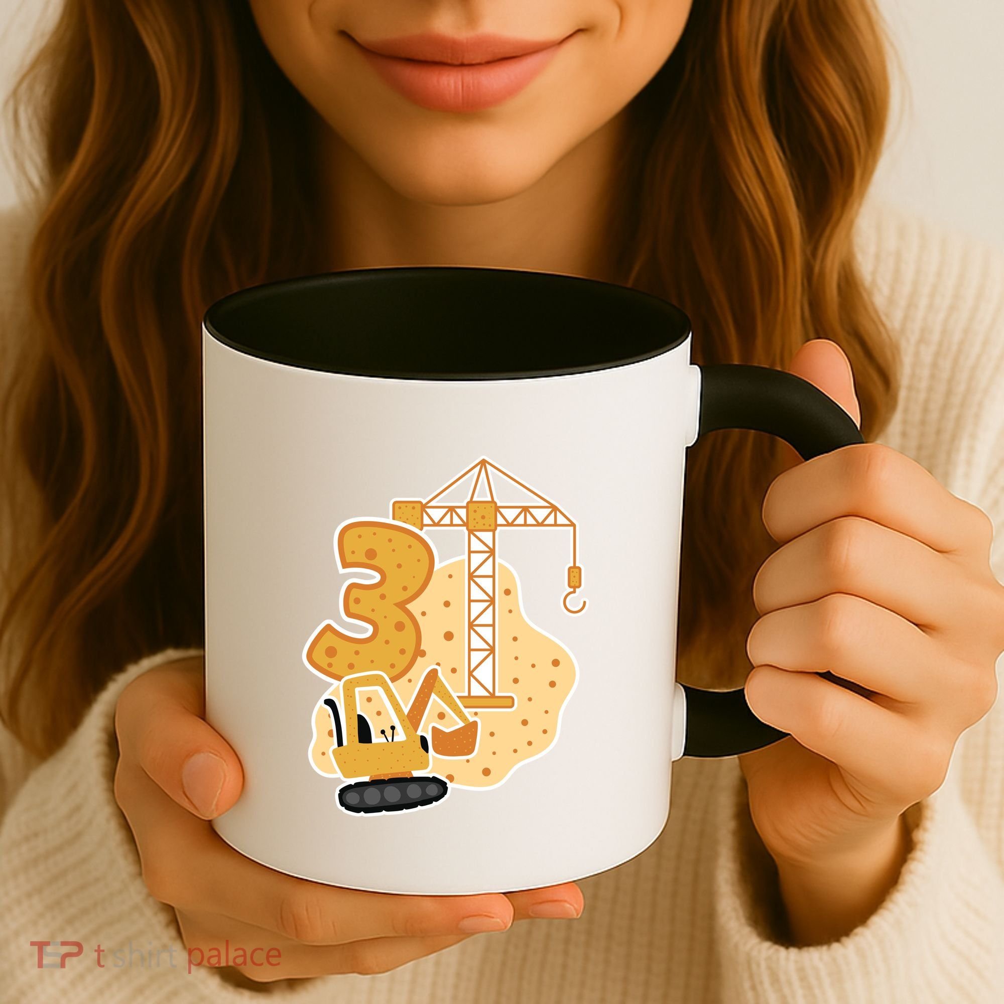 3rd Birthday Construction Coffee Mug