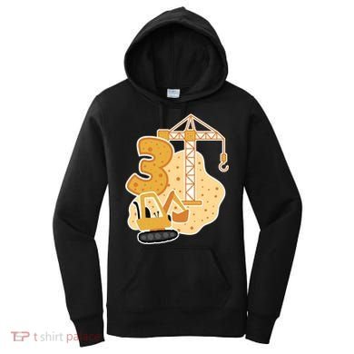 3rd Birthday Construction Women's Hoodie