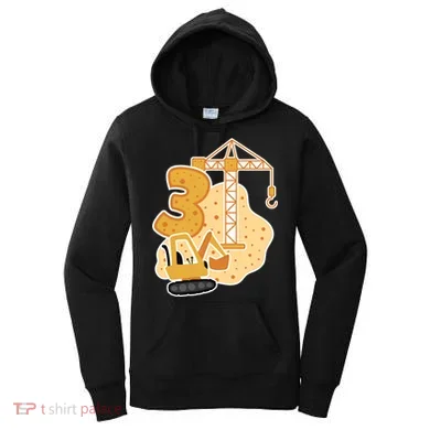 3rd Birthday Construction Women's Hoodie